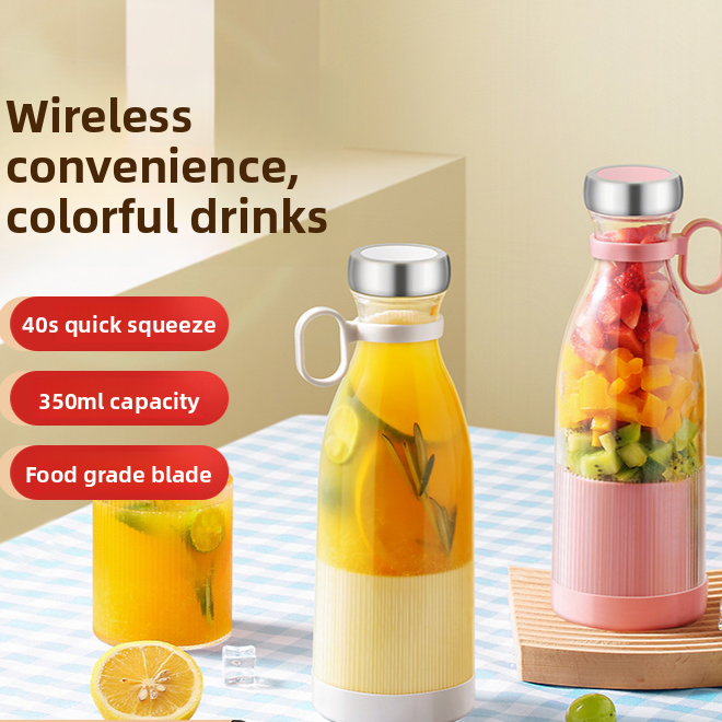 Portable Rechargeable Mini Juicer Blender