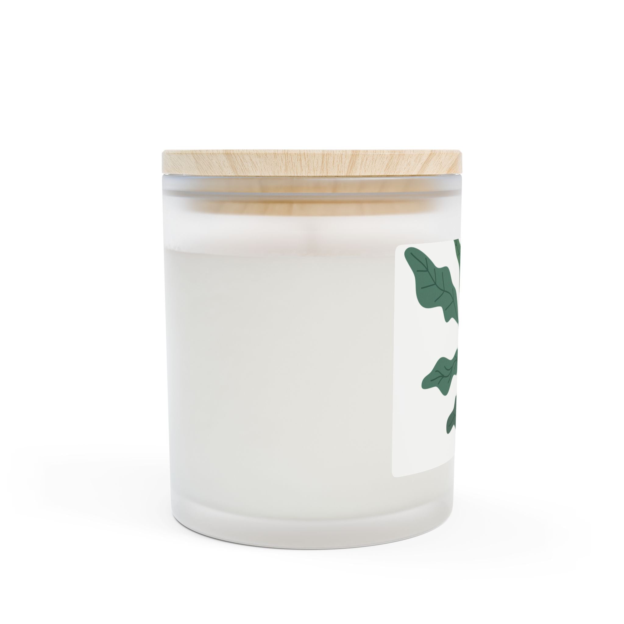 Frosted Glass Candle, 11oz