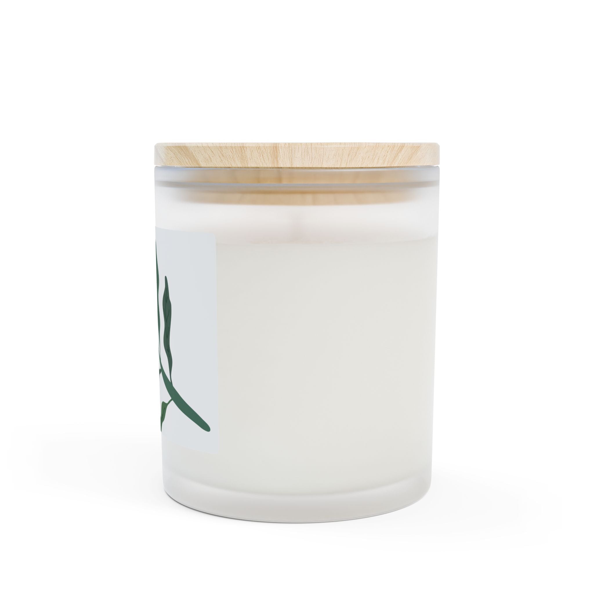 Frosted Glass Candle, 11oz
